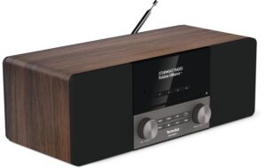 Technisat DigitRadio 3, DAB+ RAdio Schwarz/Nussbaum, CD, BT