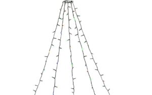 1179071 - Mediatech Konstsmide LED Baummantel mit Ring indoor, 150 bunte Dioden, Höhe: 1.8, Timer kaufen Schweiz | Mediatech.ch