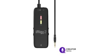 IK Multimedia iRig Pre 2 XRL Mikrofon Interface für iOS & Android