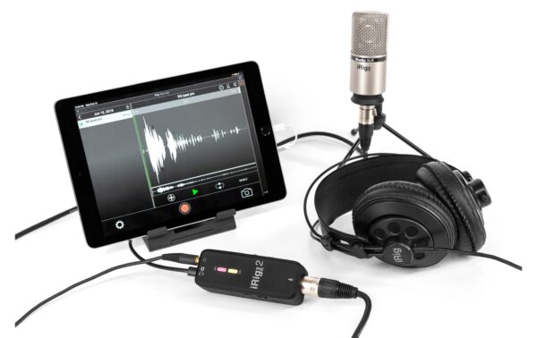 IK Multimedia iRig Pre 2 XRL Mikrofon Interface für iOS & Android