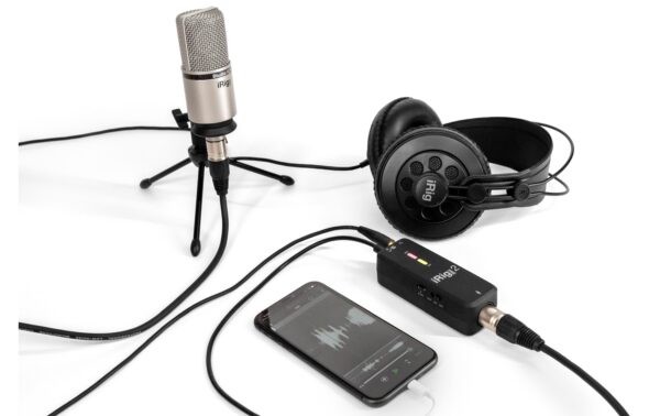 IK Multimedia iRig Pre 2 XRL Mikrofon Interface für iOS & Android