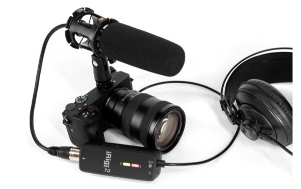 IK Multimedia iRig Pre 2 XRL Mikrofon Interface für iOS & Android