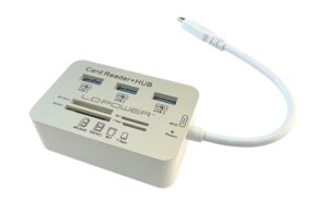 1181012 - Mediatech LC-Power LC Power LC-HUB-C-CR, 3x USB3.0 Hub+CR weiss, 3x USB3.0+ Multi-Kartenleser, Type-C kaufen | Mediatech.ch
