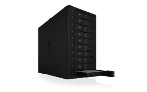 1183665_2 - Mediatech ICY BOX ext. 10x3.5 Gehäuse IB-3810-C31 schwarz, USB3.1, SATA4,