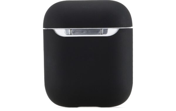 1184731_2 - Mediatech Holdit Silikon Airpods Case Black für Apple Airpods