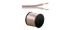 Sonero Lautsprecherkabel 0,75mm² CCA Transparent 30m