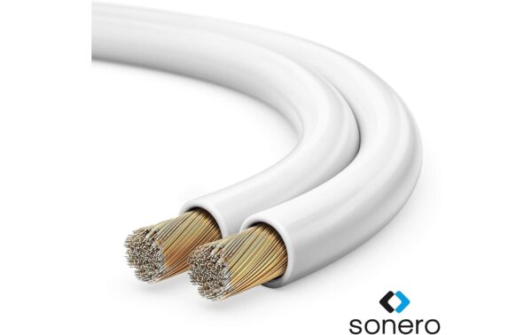 1186147_2 - Mediatech Sonero Lautsprecherkabel 0,75mm² CCA Weiss 50m