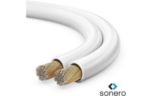 1186175_2 - Mediatech Sonero Lautsprecherkabel 2,50mm² CCA Weiss 10m