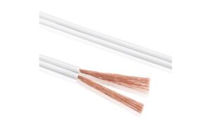 1186186 - Mediatech Sonero Lautsprecherkabel 4,00mm² CCA Weiss 10m