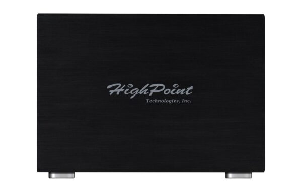 Highpoint SSD6540M 4xM.2 NVME RAID-Storage PCI-Ex16, 2xSFF-8644 Kabel, 4-Bay Case