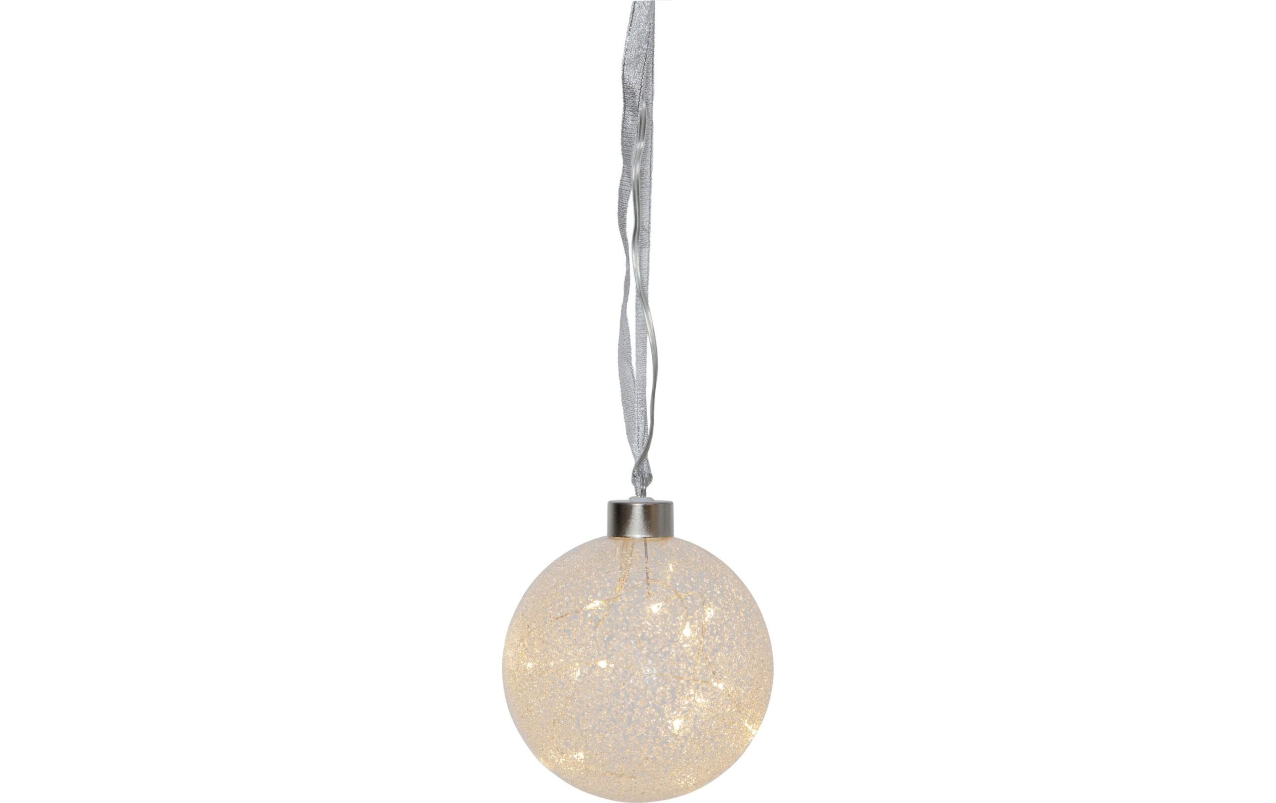 1187254 - Mediatech Star Trading Glasdekoration Glow Snow 10 cm x 11 cm x 10 cm, 15 LEDs, Indoor kaufen Schweiz | Mediatech.ch