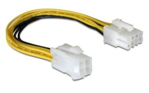 Kabel Stromversorgung 4Pol auf 8Pol Mini 4Pol P4 Female auf 8Pin Male