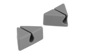 1195271_2 - Mediatech Delock Kabelhalter Dreieck Set 2 Stück Für einen Kabeldurchmesser bis 6 mm