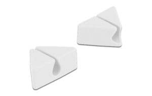 1195271_3 - Mediatech Delock Kabelhalter Dreieck Set 2 Stück Für einen Kabeldurchmesser bis 6 mm
