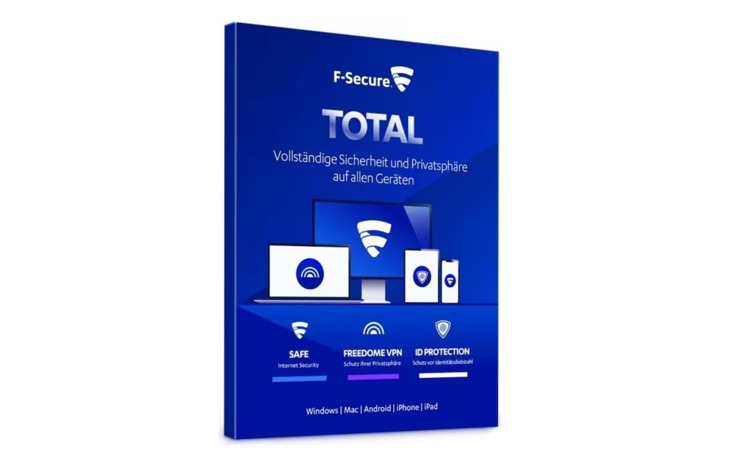 1198583 - Mediatech F-Secure Total - Attach Aktion Box, Voll, 3 Geräte, 1 Jahr, ML kaufen Schweiz | Mediatech.ch