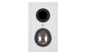 1200228_1 - Mediatech Monitor Audio Bronze 50, Regallautsprecher Paar, Weis, 8 Ohm, 80 Watt RMS