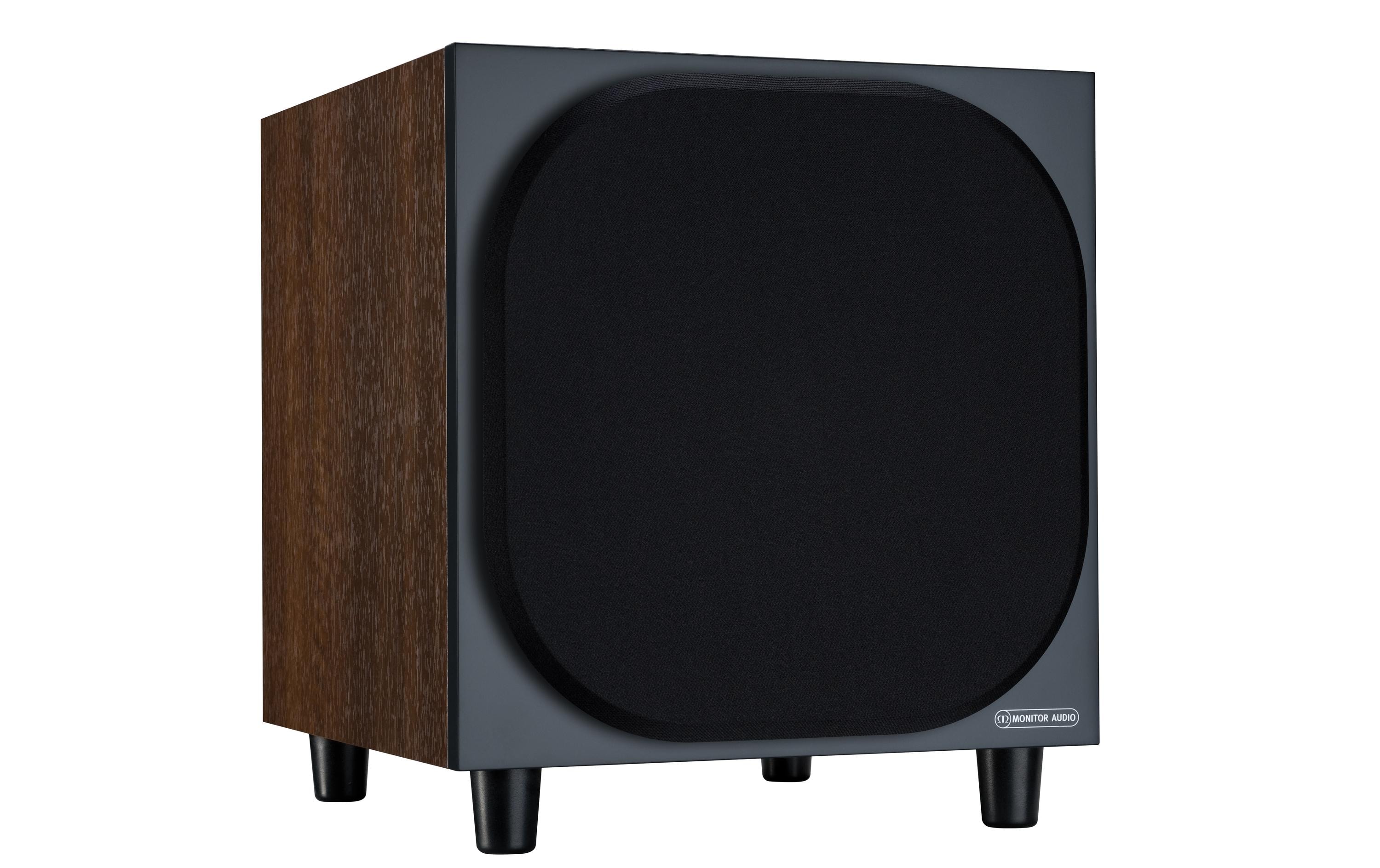 1200268 - Mediatech Monitor Audio Bronze W10, Subwoofer Walnuss, 220 Watt kaufen Schweiz | Mediatech.ch