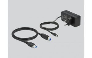Delock externer USB 3.0 Hub 7-Ports, PD 3.0 mit 7 Schalter, USB-C, PD