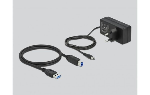 Delock externer USB 3.0 Hub 7-Ports, PD 3.0 mit 7 Schalter, USB-C, PD