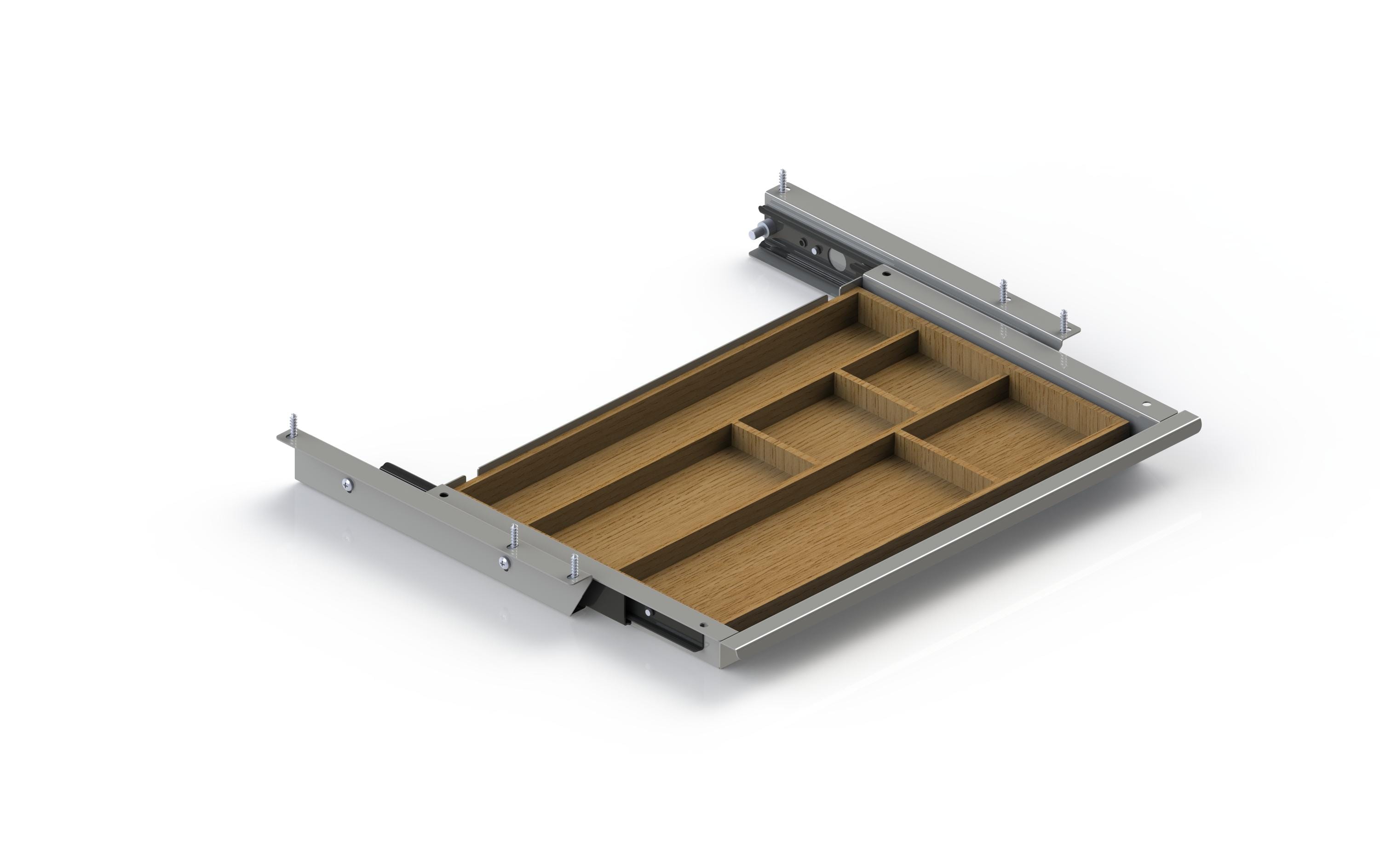 1204418 - Mediatech Actiforce Materialschublade SN, silber Breite 434mm, Tiefe 260mm, Höhe 44mm kaufen Schweiz | Mediatech.ch