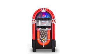 Noxon Jukebox 1 Soundsystem Plattenspieler, DAB+, BT, CD, USB