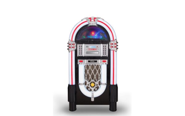 Noxon Jukebox 1 Soundsystem Plattenspieler, DAB+, BT, CD, USB