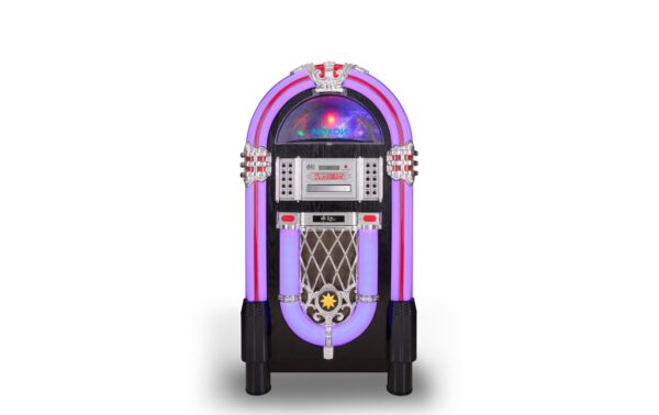 Noxon Jukebox 1 Soundsystem Plattenspieler, DAB+, BT, CD, USB