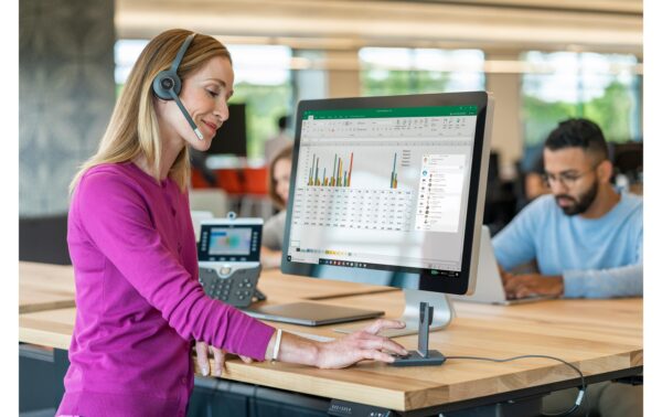 Cisco Headset 561 Mono inkl. Multi-Basisstation