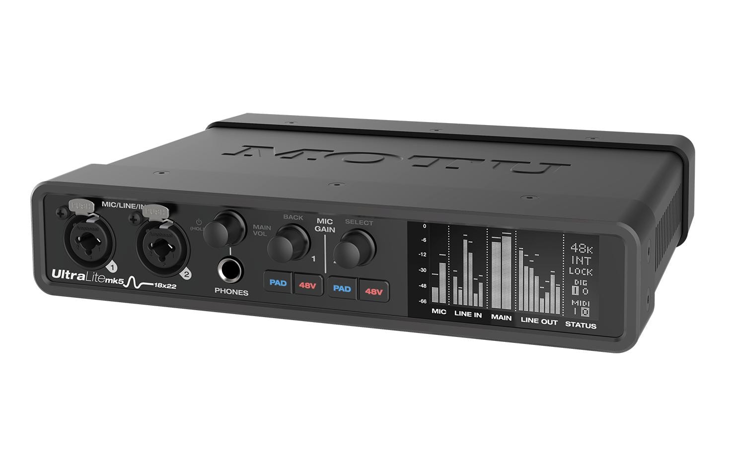 1212522 - Mediatech Motu UltraLite-mk5 18x22 USB audio interface kaufen Schweiz | Mediatech.ch