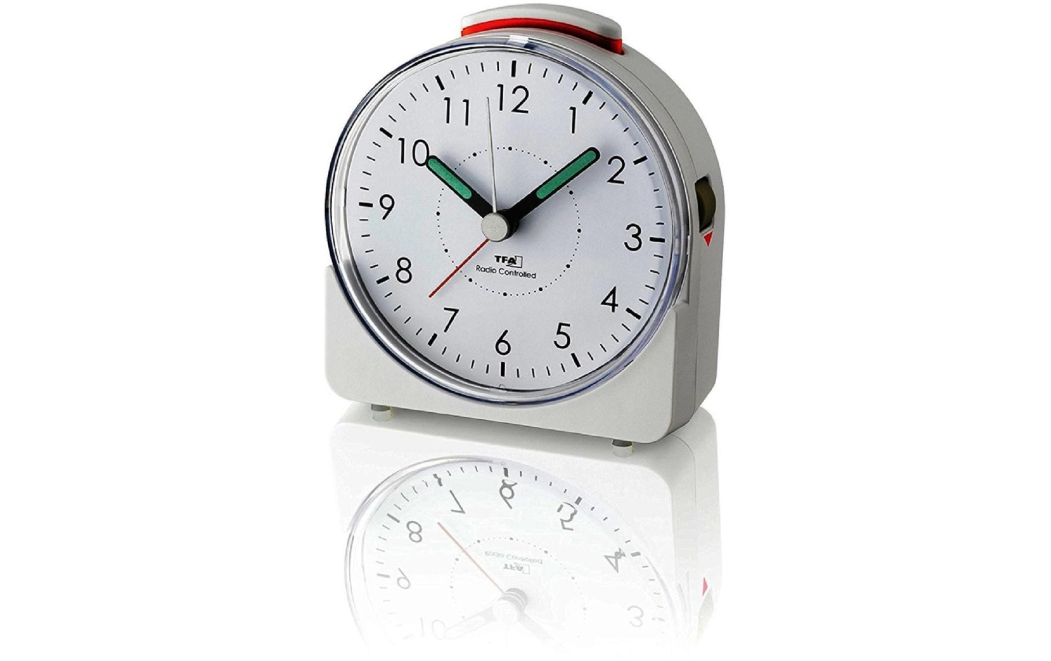 1212596 - Mediatech TFA SUNRISE Funk-Wecker ohne Batterie