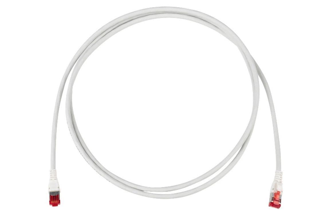 1215594 - Mediatech R+M Patchkabel S/FTP Kat.6A, 2m LSFRZH Mantel grau