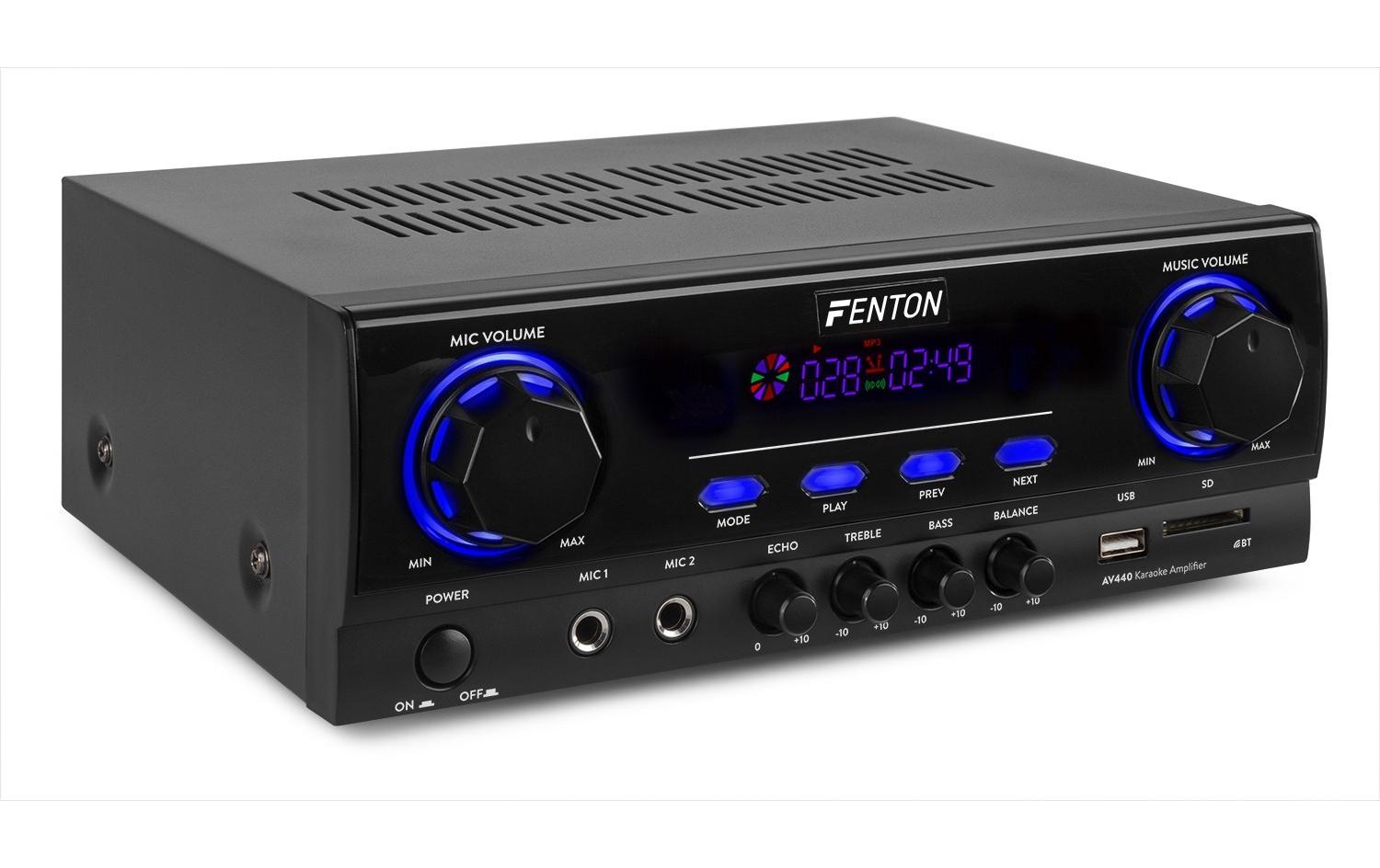 1216483 - Mediatech Fenton AV440 Karaoke Verstärker kaufen Schweiz | Mediatech.ch