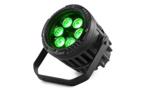 BeamZ BWA63 AluPar IP65 LED-Scheinwerfer, 6x 3W 3-in-1 LEDs, IP65