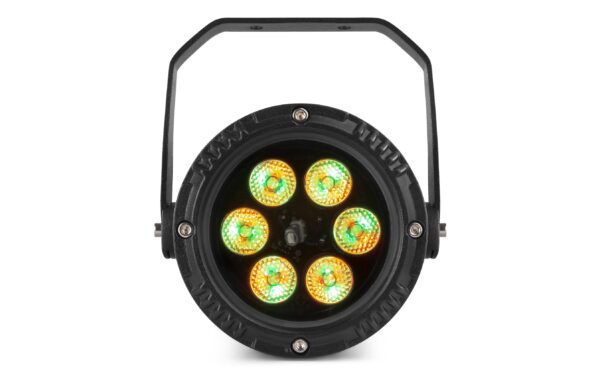BeamZ BWA63 AluPar IP65 LED-Scheinwerfer, 6x 3W 3-in-1 LEDs, IP65