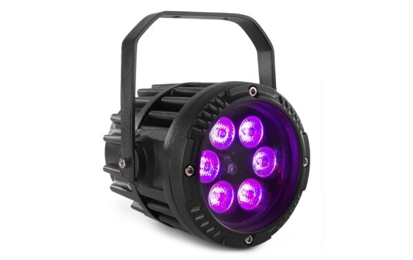BeamZ BWA63 AluPar IP65 LED-Scheinwerfer, 6x 3W 3-in-1 LEDs, IP65