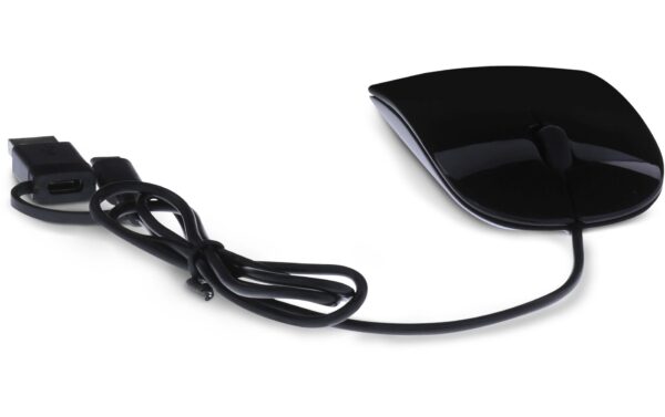 LMP Easy Mouse USB-C & USB-A Space Grau Optisch, 1600dpi, aluminium Gehäuse