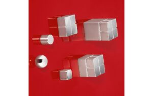 Sigel SuperDym Magnete Strong silber Haftkraft ca. 8 Blatt, 10x10x10mm, 10 ST