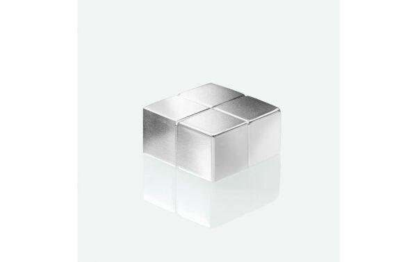 1219613_3 - Mediatech Sigel Magnete Extra Strong Cube, silber Haftkraft ca. 15 Blatt 20x10x20, 4 ST