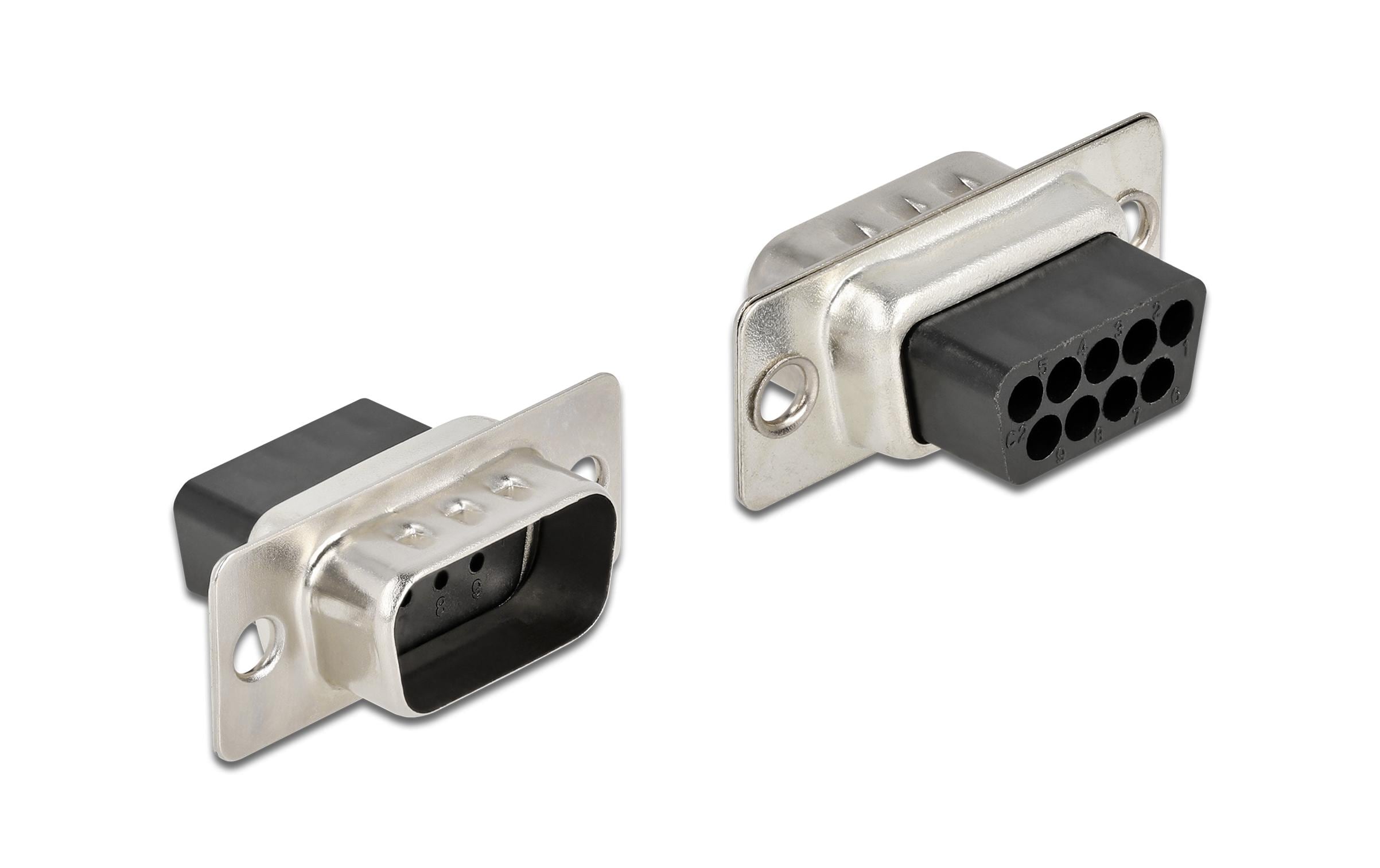 1221603 - Mediatech Delock D-Sub 9 Pin Crimp Stecker Metall, 4 Stück kaufen Schweiz | Mediatech.ch