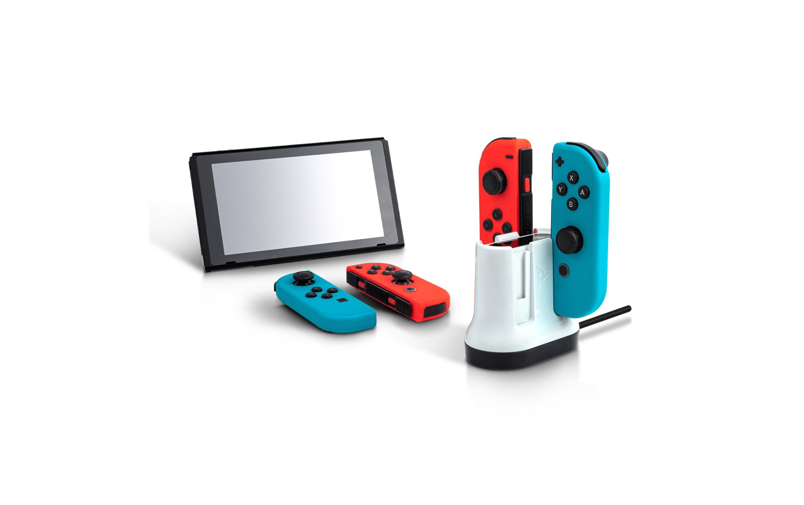 1222795 - Mediatech PDP Joy-Con Charging Shuttle weiss, Switch kaufen Schweiz | Mediatech.ch