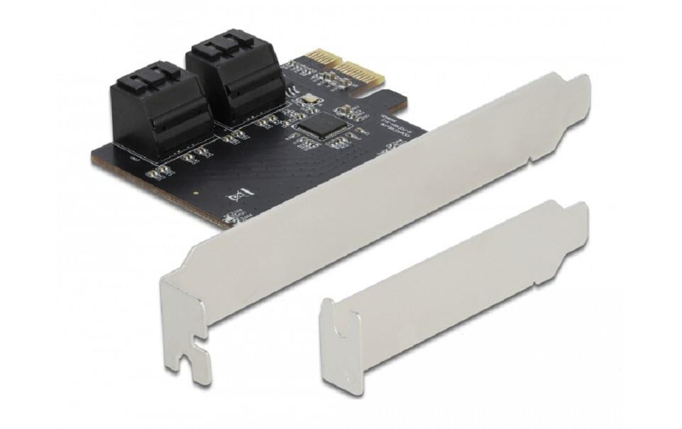 1223926 - Mediatech Delock PCI-Express-x4 SATA, 1x M.2 4x SATA, PCI, LED-Anzeige kaufen Schweiz | Mediatech.ch
