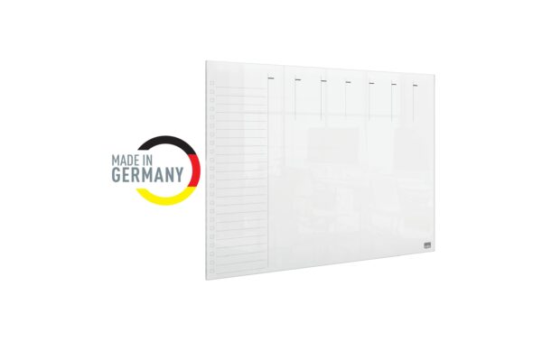 Nobo Acrylboard Wochenplaner A3 für den Schreibtisch