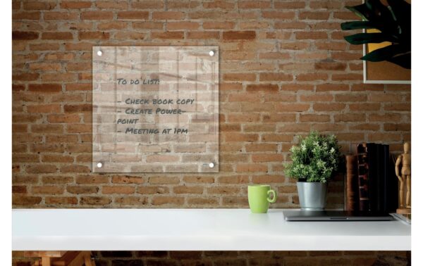 Nobo Acrylboard 45x45cm zur Wandmontage