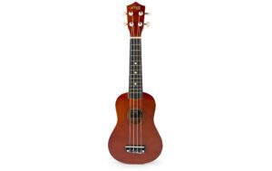 MAX UKEYDN Sopranukulele Sopranukulele, braun, Tuner, GigBag, Picks