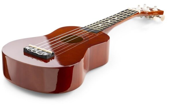 MAX UKEYDN Sopranukulele Sopranukulele, braun, Tuner, GigBag, Picks