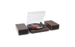 Fenton RP165D Plattenspieler mit Lautsprechern, Holzoptik kaufen Schweiz | Mediatech.ch