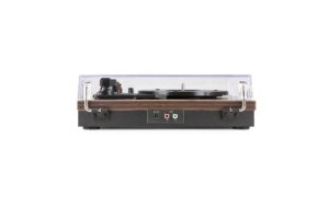 Fenton RP165D Plattenspieler mit Lautsprechern, Holzoptik