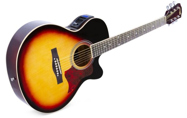 MAX ShowKitSB Elekroakustikgitarrenset, sunburst