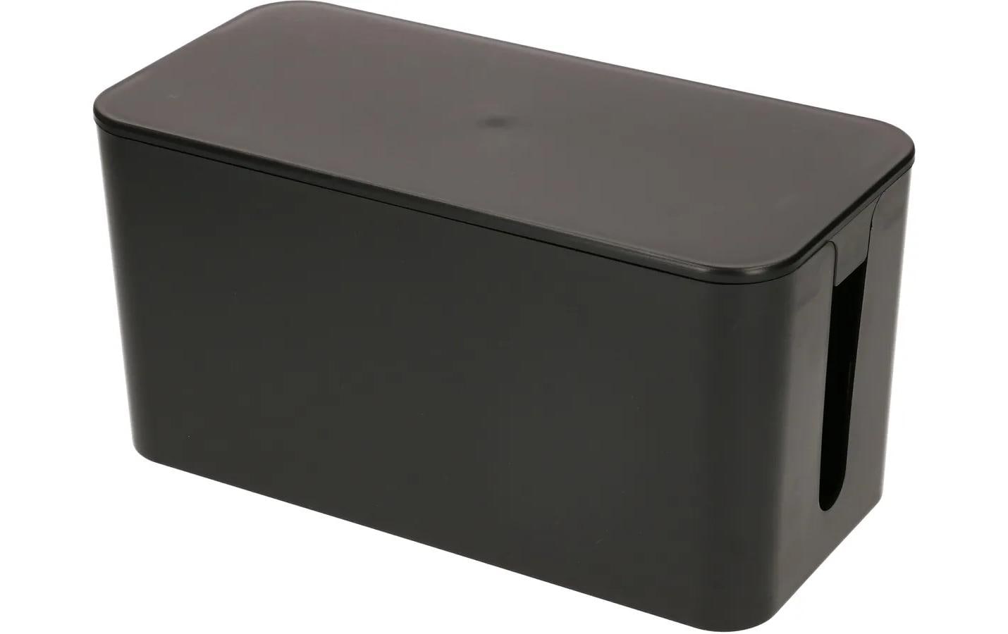 1227302 - Mediatech Max Hauri Kabelbox klein schwarz kaufen Schweiz | Mediatech.ch