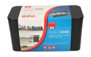 1227302_1 - Mediatech Max Hauri Kabelbox klein schwarz